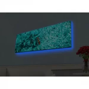 Image of 3090HDACT-001 Multicolor Decorative LED Lighted Canvas Painting