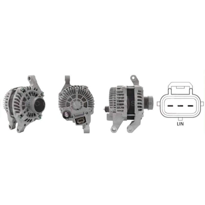 Image of CASCO CAL35385AS Generator Genuine Alternator Charging Current: 150A, Voltage: 12V Alternator (4)