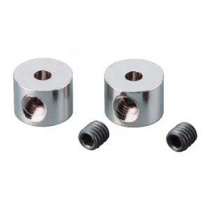 Image of Modelcraft 10345 Shaft Collar 2mm with Grub Screw Pack 10
