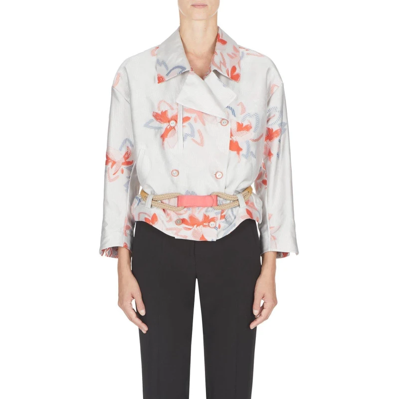 Image of EMPORIO ARMANI Caban Coat - Multi Multi 10