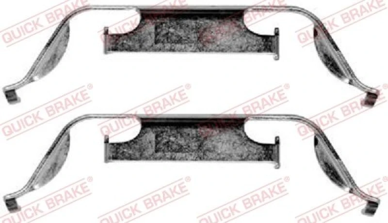 Image of QUICK BRAKE Brake pad fitting kit QUICK BRAKE 109-1222