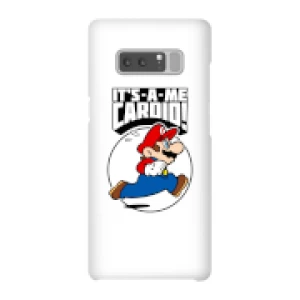 Image of Nintendo Super Mario Cardio Phone Case - Samsung Note 8 - Snap Case - Matte