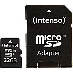 image of Intenso 32GB Micro SDHC Memory Card