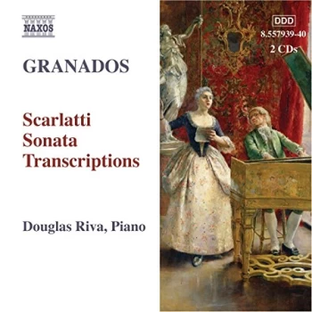Image of Enrique Granados - Piano Music Vol. 9: Scarlatti Sonata Transcriptions (Riva) CD