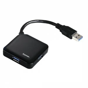 Image of USB 3.0 Hub 1:4 Bus Powered Black