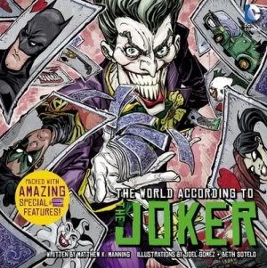 Image of The World According to the Joker by Matthew K. Manning Hardback