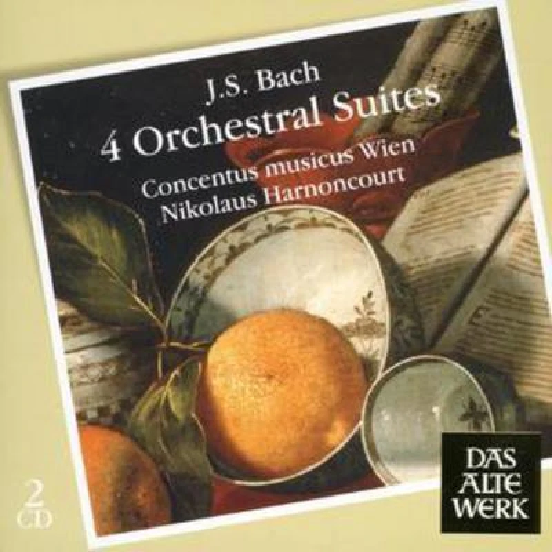 Image of 4 Orchestral Suites (Harnoncourt) CD / Album