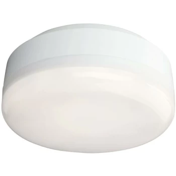 image of Firstlight Mini - LED Bathroom Ceiling Flush Light White Polycarbonate Diffuser IP44