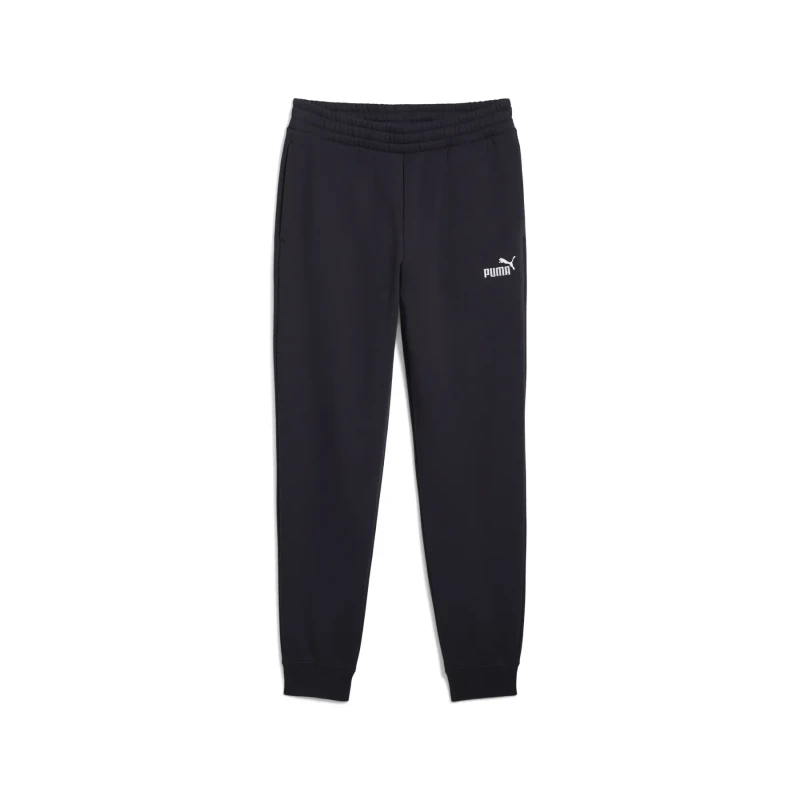 Image of Puma Essential Fleece Sports Joggers Navy Cotton XXL