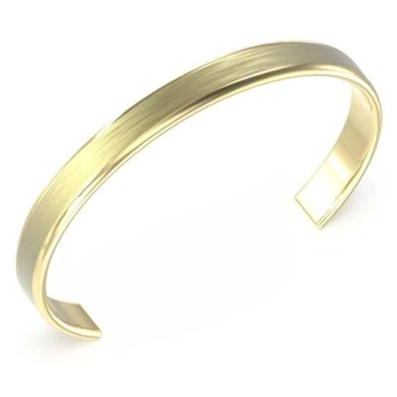Image of Guess JUMB04447JWYGL Mens PITSTOP Brushed Gold-Tone Jewellery