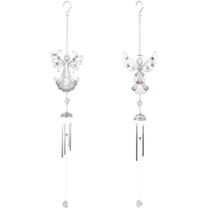 Image of Silver Angel Windchime Pack Of 6