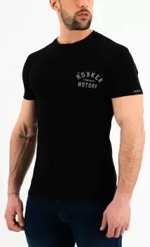 Image of Rokker Performance Motors Patch T-Shirt, black, Size XL, black, Size XL