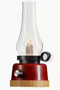 image of LED Rechargeable Table Lantern In Decorative Oil Lamp Style