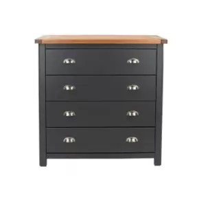 Image of Dunkeld 4 Drawer Chest, Blue