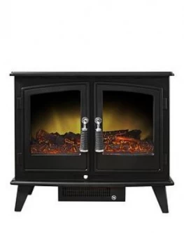 Image of Adam Fires & Fireplaces Woodhouse Double Door Electric Stove