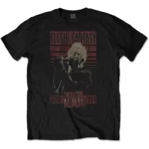 image of Billy Idol - Flesh Unisex XX-Large T-Shirt - Black