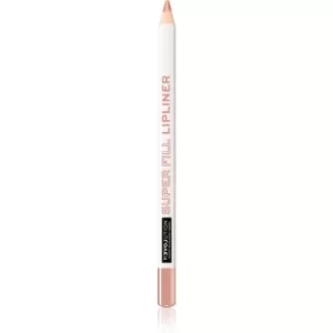 image of Revolution Relove Super Fill Contour Lip Pencil Shade Sugar (brown toned nude) 1 g