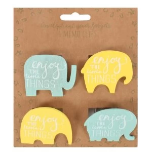 Image of Pack Of 4 Magnet Clips