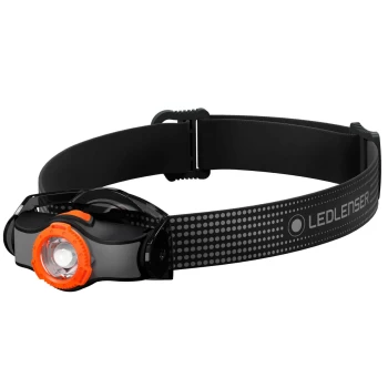 Image of LED Lenser MH3 LED Head Torch Black / Orange
