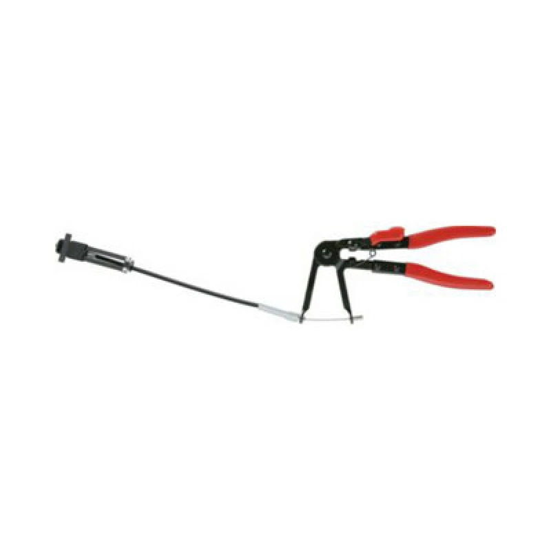 Image of KS TOOLS 115.1041 Pliers, hose clamp Ø of: 0mm, Ø up to: 60mm, Length: 200mm, straight Chrome-Molybdenum Steel Pliers,hose clamp (4504)
