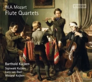 Image of WA Mozart Flute Quartets by Wolfgang Amadeus Mozart CD Album