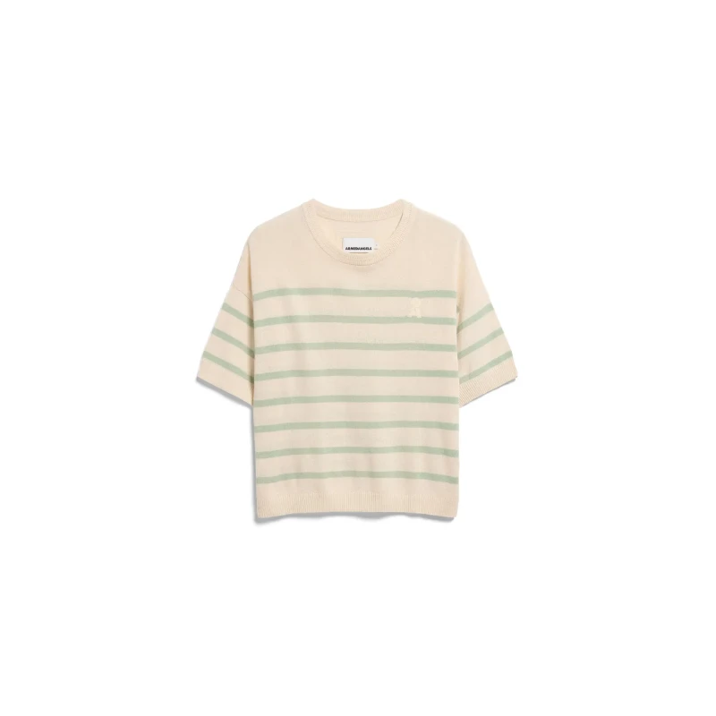 Image of ARMEDANGELS Womens short sleeve sweater Armedangels Beige Female 2XL