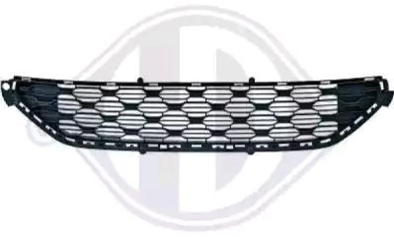Image of DIEDERICHS 4006145 Bumper Grill Fitting Position: Front Ventilation Grille,bumper (244)