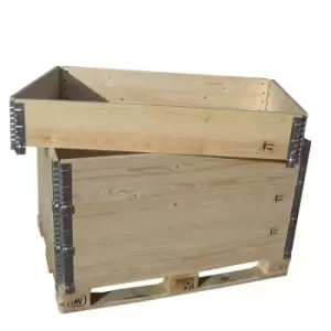 Image of Wooden pallet collars for 1200 x 1000mm pallets