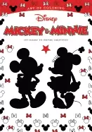 Image of art of coloring mickey and minnie 100 images to inspire creativity