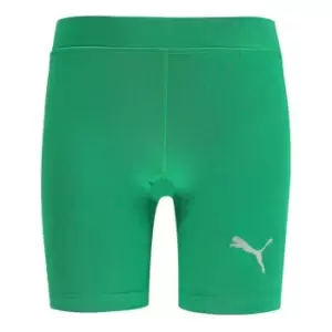 Image of Puma Baselayer Short Tights - Green