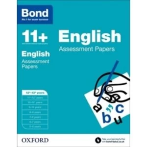 Image of Bond 11+: English: Assessment Papers: 12+-13+ years by Wendy Wren, Bond (Paperback, 2015)