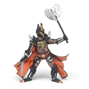 image of PAPO Fantasy World Knight with a Triple Battle Axe Toy Figure, Three Years or Above, Multi-colour (38959)