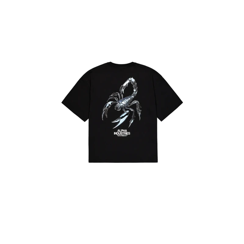 Image of alpha industries T-Shirt Alpha Industries Scorpion Cyborg Noir Male L