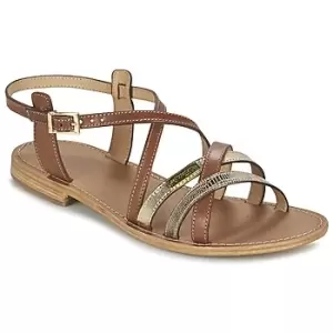 image of Les Tropeziennes par M Belarbi HAPAX womens Sandals in Brown,7