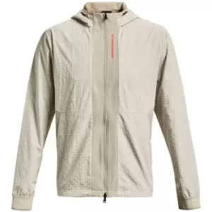 Image of Under Armour Rush Legacy Windbreaker Jacket Mens - Brown