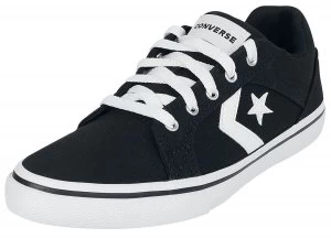 image of Converse Cons el Distrito - OX Sneakers Black white