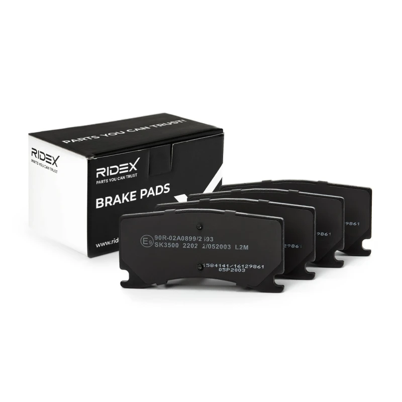 Image of RIDEX Brake pad set RIDEX 402B1412