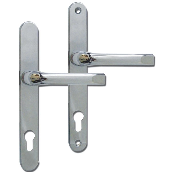 image of ASEC 92mm PZ uPVC Lever Handles- 240mm 211mm fixings