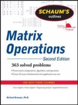 Image of Matrix operations by Richard Bronson
