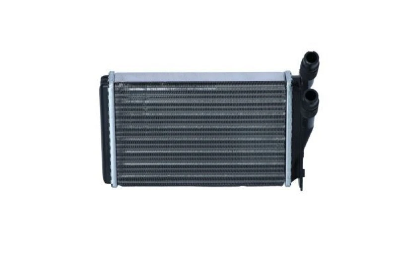 Image of NRF 53554 Heat Exchanger EASY FIT with fastening/mounting material Aluminium Heat Exchanger,interior heating (467)