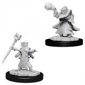 image of D&D Nolzur's Marvelous Unpainted Miniatures (W3) Male Gnome Wizard