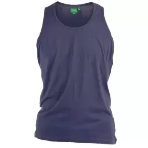 Image of Duke Mens Fabio-1 Muscle Vest (XL) (Navy)