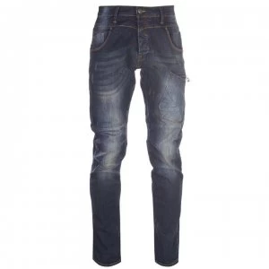 image of 883 Police Cassady Jeans - Dk Blue Wash