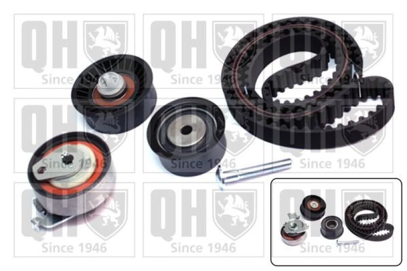 Image of QUINTON HAZELL Timing belt kit QUINTON HAZELL QBK273