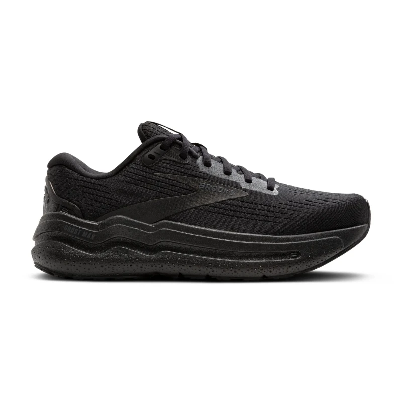 Image of Brooks Brooks Ghost Max 2 Womens Black/black/ebony - Black / Wide / 5