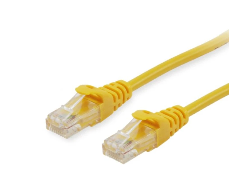 Image of Equip Cat.6 U/UTP Patch Cable. 0.25m. Yellow