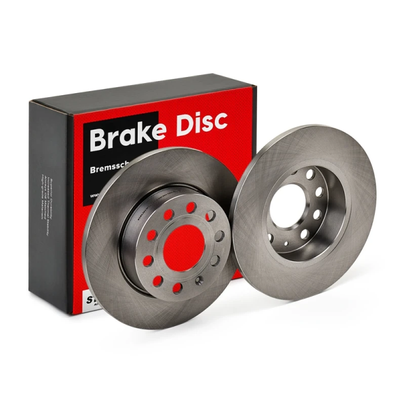 Image of STARK SKGE-2038 Brake disc Rear Axle, solid, Cast Iron, Uncoated, Untreated, without bolts/screws Cast Iron Brake Disc (82)