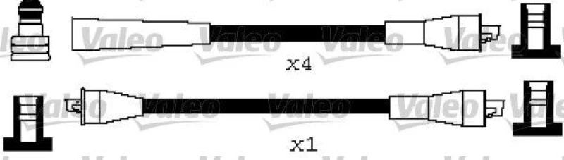 Image of Ignition lead set VALEO 346639