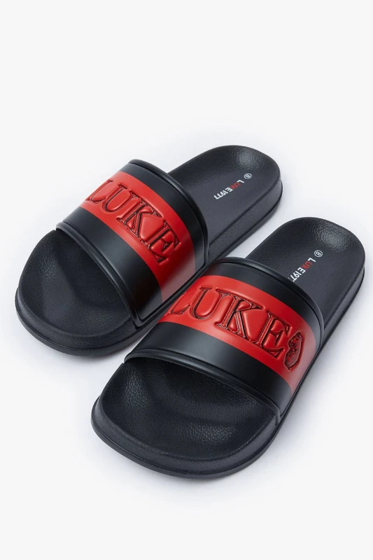 Image of Luke Sport Luke Hatton Slides - Black 8