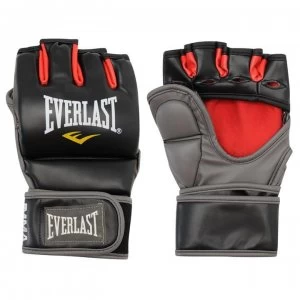 image of Everlast Grappling Training Gloves - Black/Red